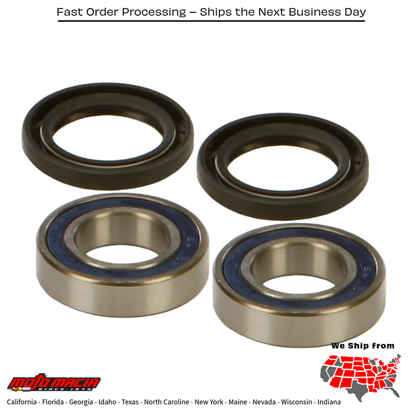 FRONT WHEEL BEARING/SEAL KIT Kawasaki KX250F 2004-2020 Gas-Gas Halley 450 R 2009-2009 Gas-Gas SM Halley 450 2009-2009 Kawasaki KX450F 2006-2018 Kawasaki KX250 1993-2007 Kawasaki KX125 1993-2005 Kawasaki KX500 1994-2004 Kawasaki KLX400R 2003