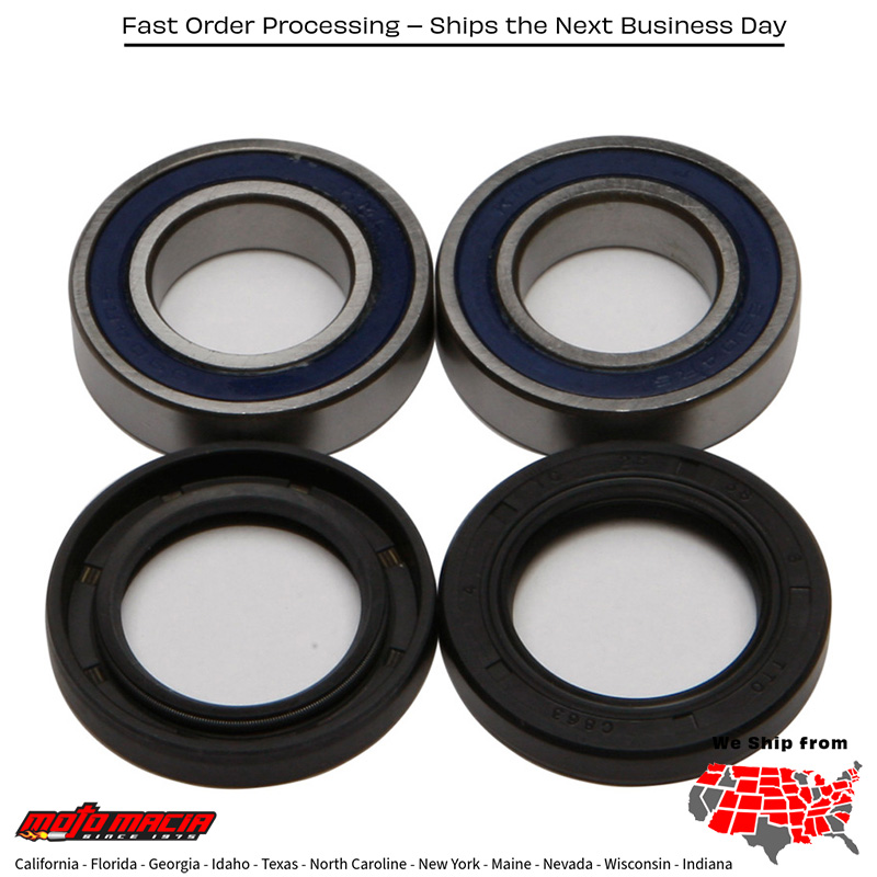 FRONT WHEEL BEARING/SEAL KIT Yamaha YZ125 1996-1997 Yamaha YZ250 1996-1997