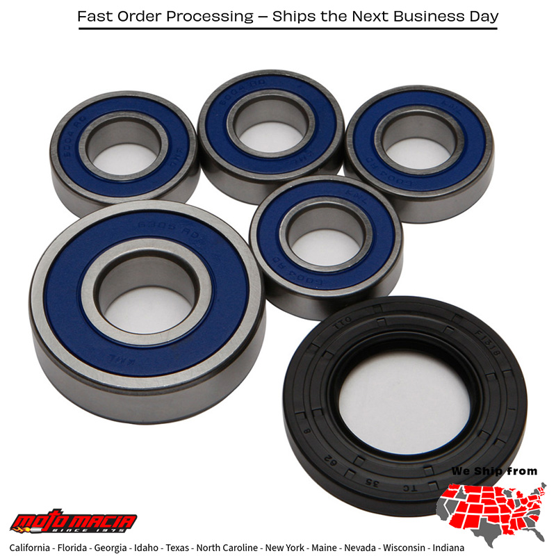 REAR WHEEL BEARING/SEAL KIT Suzuki GSX-R1100 1986-1987