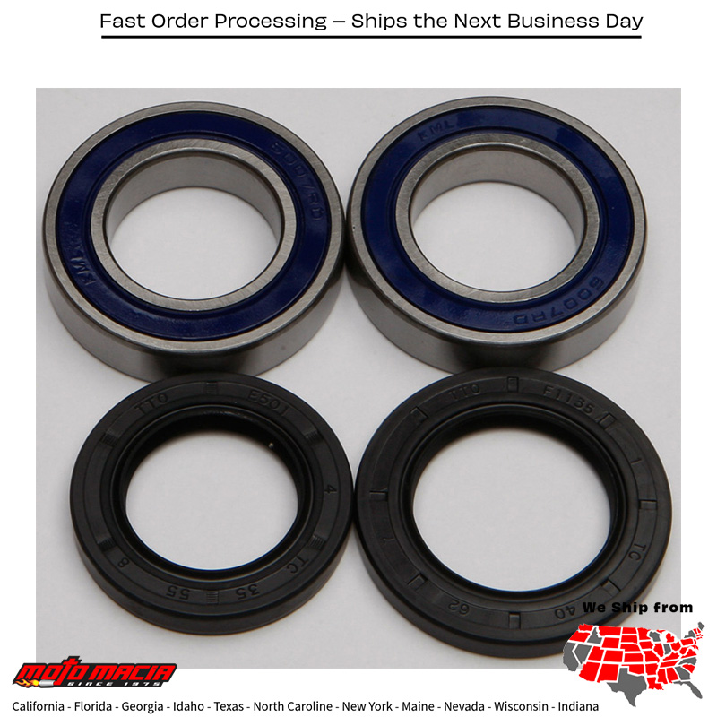All Balls OEM Part 0402-339 Wheel Bearing Kit Rear Honda FL250 77-84, Kawas more