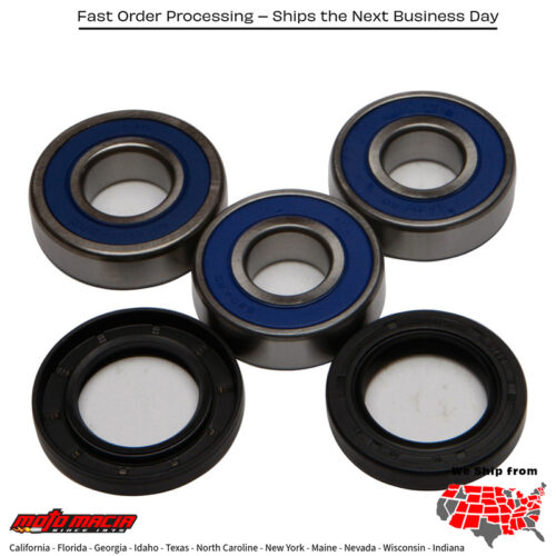 All Balls  REAR WHEEL BEARING/SEAL KIT Honda VT750RS Shadow RS 2010-2013 Honda VT750DC Shadow Spirit [chain] 2001-2007 Honda VT750C Shadow A.C.E. 1998-2000 Honda CBR900RR 1993-1995 Honda CBR600F F3 1995-1996 Honda CBR600F F2 1991-1994 Gas-G