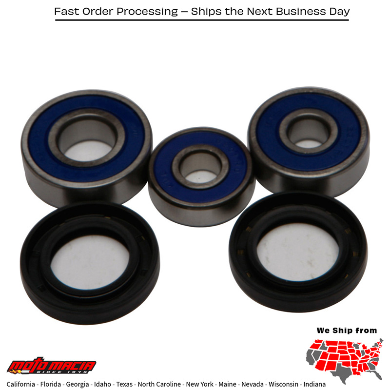 All Balls REAR WHEEL BEARING/SEAL KIT Kawasaki KDX 80 1980-1983 Kawasaki KE 100 1976-2001 Kawasaki KX80 1979-1982 Suzuki Ts75 1975-1977 Suzuki Tm75 1974-1976