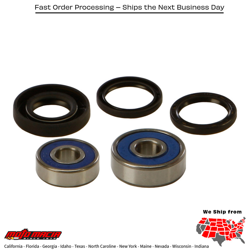 All Balls REAR WHEEL BEARING/SEAL KIT Kawasaki KX80 1986-1987