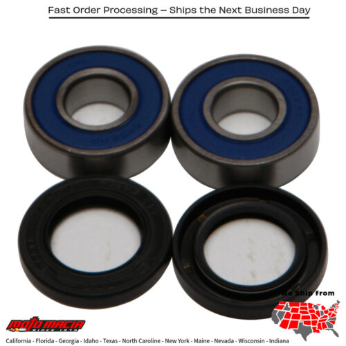 All Balls  FRONT WHEEL BEARING/SEAL KIT Suzuki AN400 Burgman 2003-2008 Suzuki AN400S Burgman Type S 2003-2006 Suzuki DR350 1990-1996 Suzuki DR350SE 1991-1997 Suzuki DR250SE 1990-1995 Suzuki DR250 1990-1993 Suzuki DR350S 1990-1993 KTM 390 Du