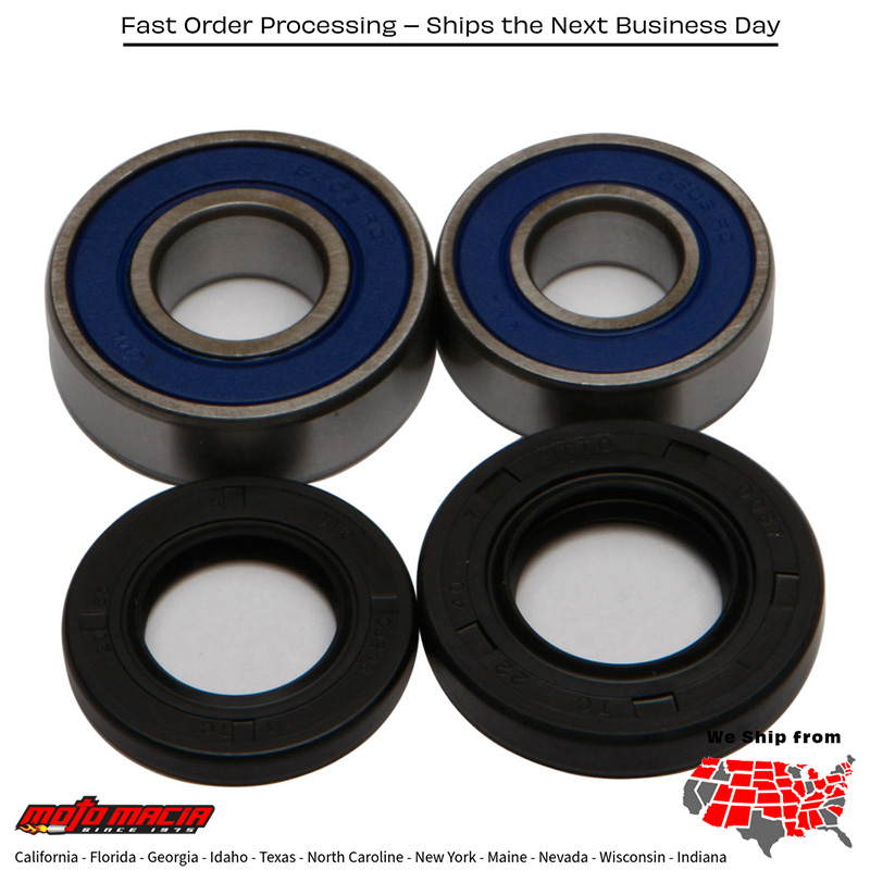 All Balls WHEEL BEARING & SEAL KIT Kawasaki KFX 50 2003-2006 Kawasaki KFX 80 2003-2006 Kawasaki KX250 1984-1984 Kawasaki KX125 1982-1984 Suzuki LT-Z90 QuadSport 2007-2021 Suzuki Lt80 Quadsport 1987-2006 Suzuki Lt-A50 QuadMaster 2002-2005 S