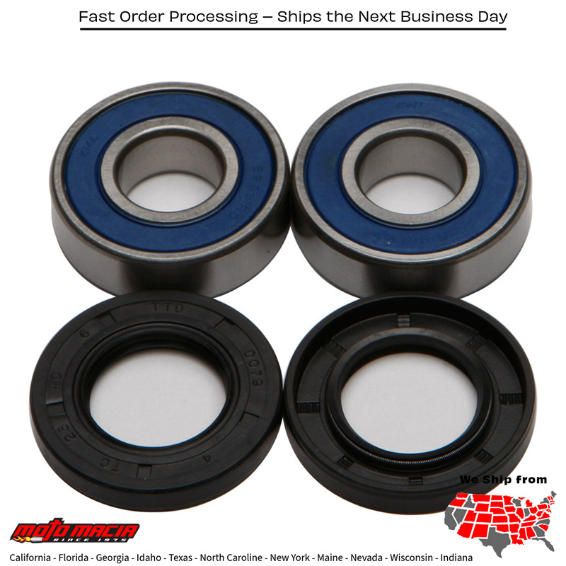 All Balls FRONT/REAR WHEEL BEARING/SEAL KIT Beta 125 RR-S 2017-2017 Aprilia Pegaso 650 1997-2004 BMW F650 1997-1999 BMW F650ST 1997-1999 Kawasaki KH400 1976-1978 Suzuki SV650 1999-2002 Suzuki VL1500 Intruder LC 1998-2004 Suzuki VL800 Intru
