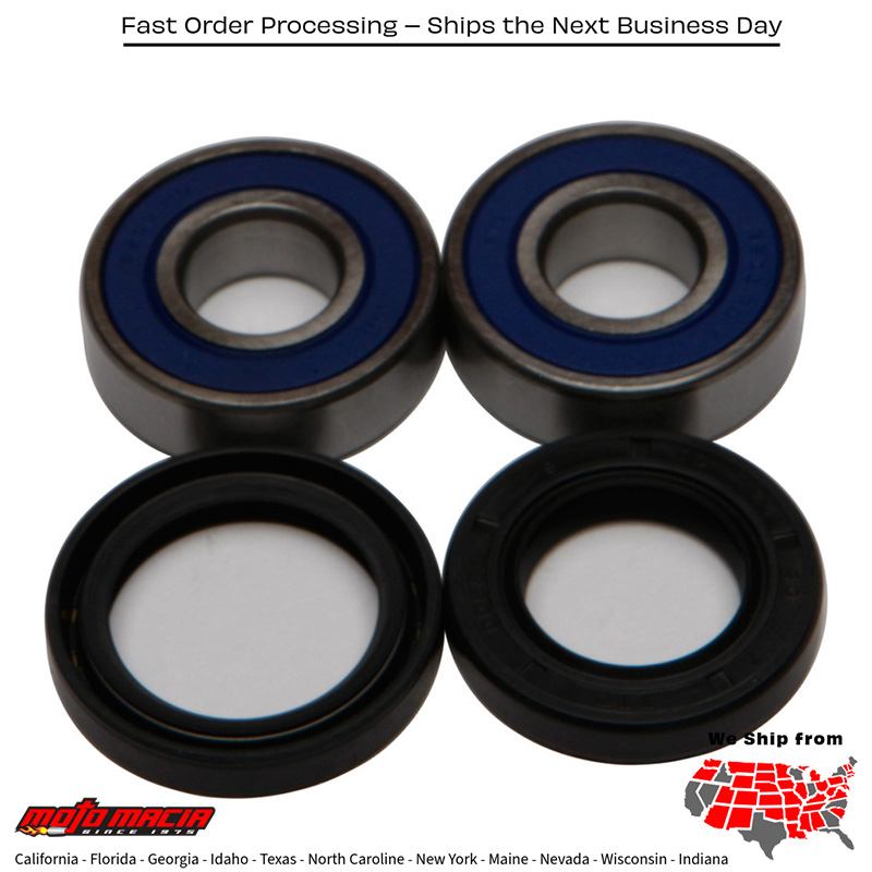 All Balls FRONT WHEEL BEARING/SEAL KIT Kawasaki ZG1000 Concours 1994-2006 Kawasaki Zr-7S 2001-2003 Kawasaki ZX600 Ninja ZX-6 1990-1993 Kawasaki Zr-7 2000-2000 Kawasaki ZR1100 1992-1995 Kawasaki ZR750C Zephyr 1991-1993 Kawasaki ZX1100 GPz 1