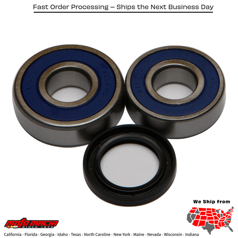 All Balls REAR WHEEL BEARING/SEAL KIT Honda PC800 Pacific Coast 1989-1998 Honda CR250R 1978-1981 Honda CR450R 1981-1981