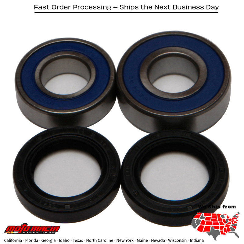 All Balls REAR WHEEL BEARING/SEAL KIT Honda CR500R 1987-1988 Honda CR125R 1987-1988 Honda CR250R 1987-1988