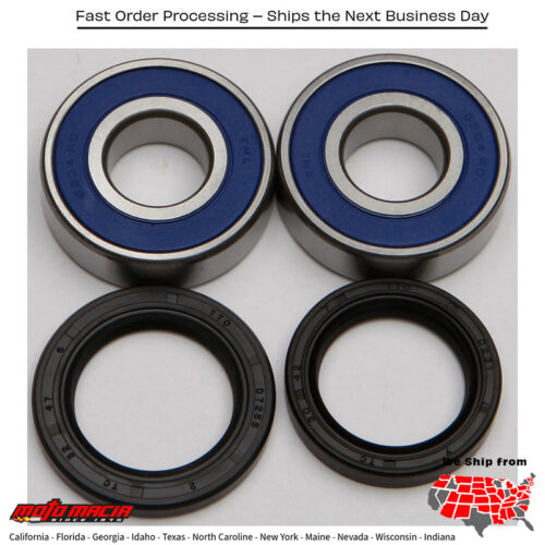 All Balls  FRONT WHEEL BEARING/SEAL KIT Kawasaki ZX750 Ninja ZX-7 1989-1990