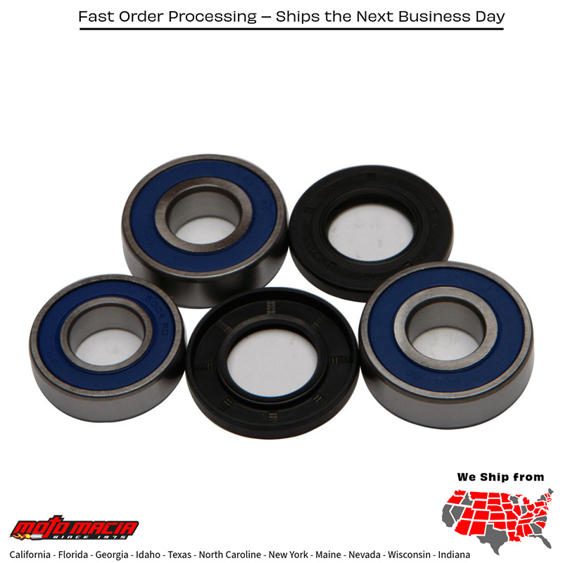 All Balls REAR WHEEL BEARING/SEAL KIT Suzuki RM250 1988-1991 Suzuki RMX250 1989-1998