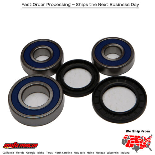 All Balls  WHEEL BEARING & SEAL KIT Kawasaki KZ1000A/J 1977-1980 Kawasaki KZ1000B/K Ltd 1977-1980 Kawasaki KZ750B [2Cyl] 1976-1979 Kawasaki KZ1000D Z1R 1978-1980 Kawasaki KZ1000G Classic 1980-1980 Kawasaki KZ1000C/P Police 1978-1981 Kawasak