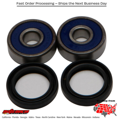 All Balls  REAR WHEEL BEARING/SEAL KIT Honda CT70 1969-1994 Honda CT110 1980-1986 Honda XL100S 1981-1985 Honda XL80S 1980-1985 Honda XR100 1981-1984 Honda XR80 1979-1984