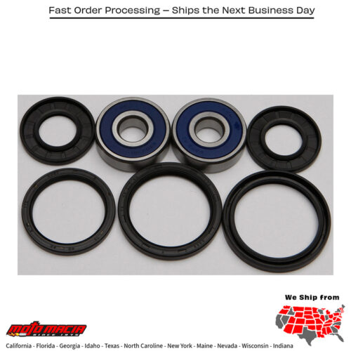 All Balls  FRONT WHEEL BEARING/SEAL KIT Kawasaki KZ440A Ltd 1980-1983 Kawasaki KZ440B/G 1980-1982 Kawasaki KZ400A Deluxe 1977-1978 Yamaha YP400 Majesty 2005-2010 Yamaha XV1100 Virago 1986-1999 Yamaha XV750 Virago 1988-1997 Yamaha XV250 Rout