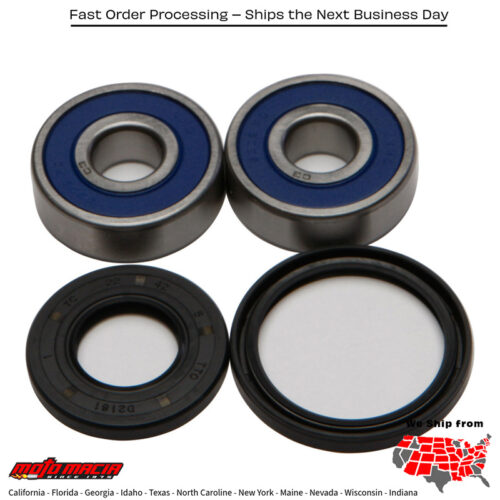 All Balls  FRONT WHEEL BEARING/SEAL KIT Honda CMX250 Rebel 250 1985-2016 Honda VF750C Magna 1988-1988 Honda CB125TT 1990-1990 Honda CMX450 Rebel 450 1986-1987 Honda VF700C Magna 1984-1987 Honda CB700SC Nighthawk S 1984-1986 Honda VF1000R In