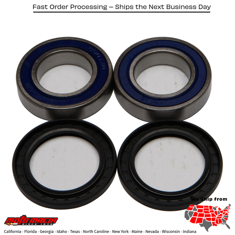 All Balls WHEEL BEARING & SEAL KIT Polaris Big Boss 500 6X6 1998-2003 Polaris Sport 400L 1994-1998 Polaris Trail Boss 250 1991-1999 Polaris Xpress 300 1996-1999 Polaris Magnum 425 2X4 1995-1998 Polaris Magnum 425 4X4 1995-1998 Polaris Big