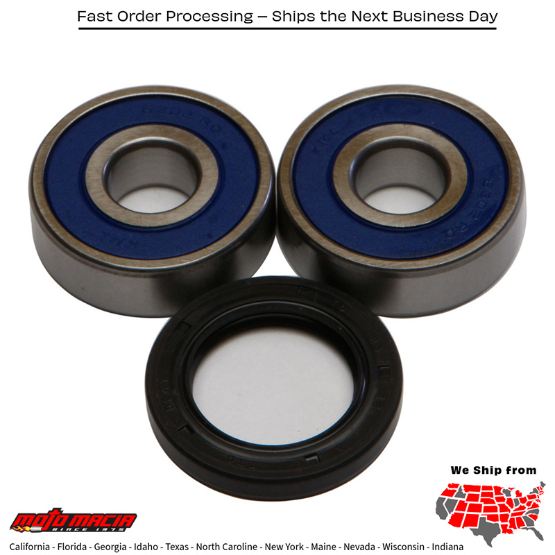 All Balls REAR WHEEL BEARING/SEAL KIT Honda TR200 Fatcat 1986-1987 Honda XL100S 1979-1980 Honda XR200 1980-1984 Honda XL185S 1979-1983 Honda XR185 1979-1979 Honda XL100 1976-1978 Honda XL125 1974-1978 Honda CB250 Nighthawk 1991-2008 Honda