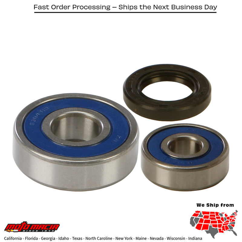 All Balls WHEEL BEARING & SEAL KIT Suzuki Ts250 1971-1981 Suzuki DS250 1980-1980 Suzuki Ts400 1972-1977 Suzuki Tm250 1972-1975 Suzuki Tm400 1971-1975