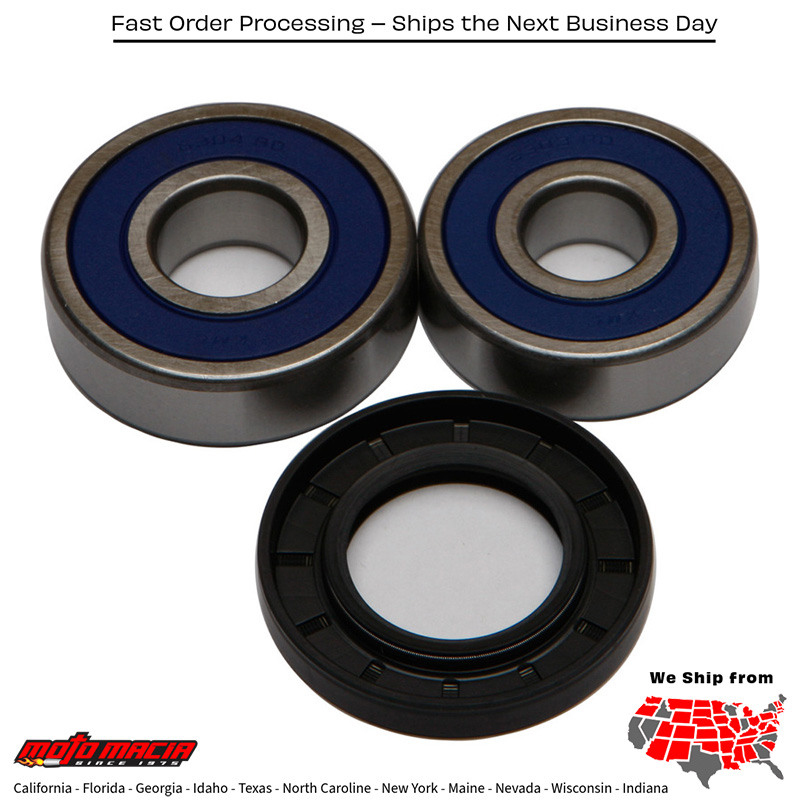 All Balls WHEEL BEARING & SEAL KIT Honda CM450A Hondamatic 1982-1982 Honda CB450T Hawk 1982-1982 Honda CB400T Hawk 1980-1981 Honda CM450C Custom 1982-1982