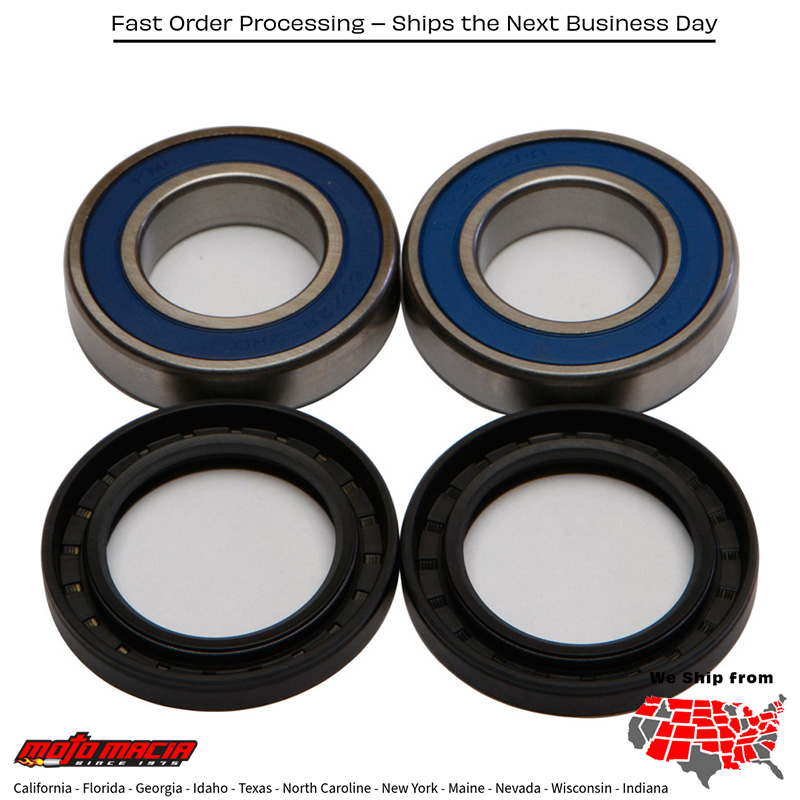 All Balls WHEEL BEARING & SEAL KIT Kawasaki KFX 50 2003-2006 Suzuki Lt-A50 QuadMaster 2002-2005 Suzuki LT-Z50 QuadSport 2006-2021 Yamaha YFM80 Badger 1985-1988 Yamaha YFM100 Champ 1987-1988