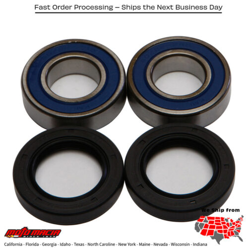 All Balls  FRONT WHEEL BEARING/SEAL KIT Suzuki GSX-S750 2016-2022 Yamaha XV19CB Raider Bullet Cowl 2015-2015 Yamaha FZS600 Fazer 2004-2004 Yamaha XV19SCL Raider SCL 2012-2013 Yamaha XVS13C Stryker 2011-2017 Kawasaki KAF 300 Mule 550 1997-20