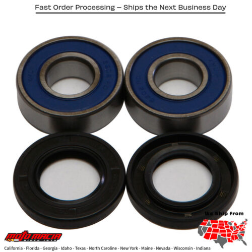 All Balls  FRONT WHEEL BEARING/SEAL KIT Kawasaki EX300F Ninja 300 2013-2017 Kawasaki EX250F Ninja 250R 2008-2011 Kawasaki W650 2000-2000 Kawasaki KLX250SF 2009-2010 Kawasaki KDX 200 1986-1992 Kawasaki KDX 250 1991-1991 Yamaha TT-R225 1999-2