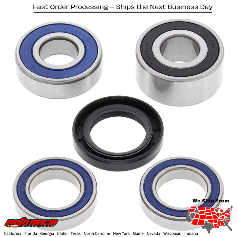 All Balls WHEEL BEARING & SEAL KIT WHEEL Honda CTX1300 2014-2014 Honda ST1300 2003-2013 Honda ST1300 ABS 2003-2008