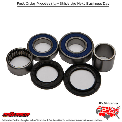 All Balls  REAR WHEEL BEARING KIT Yamaha FZS1000 FZ1 2001-2005 Yamaha YZF-R1 2000-2001 Yamaha YFZ450 2012-2012 Yamaha YFM450FG Grizzly 4WD [IRS] 2012-2012
