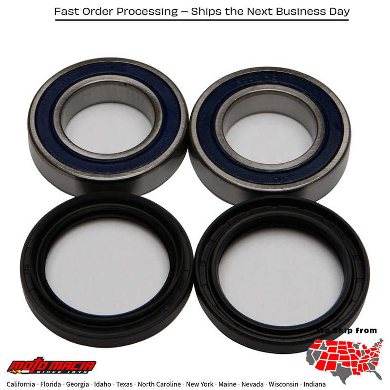 All Balls WHEEL BEARING KIT Yamaha YFM125R Raptor 2011-2013 Yamaha YFM250R Raptor 2008-2013 Yamaha YFM350R Raptor 2004-2013