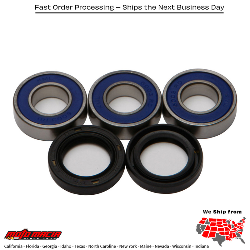 All Balls REAR WHEEL BEARING KIT Honda CRF150R 2007-2022 Honda CRF150RB Expert 2007-2021