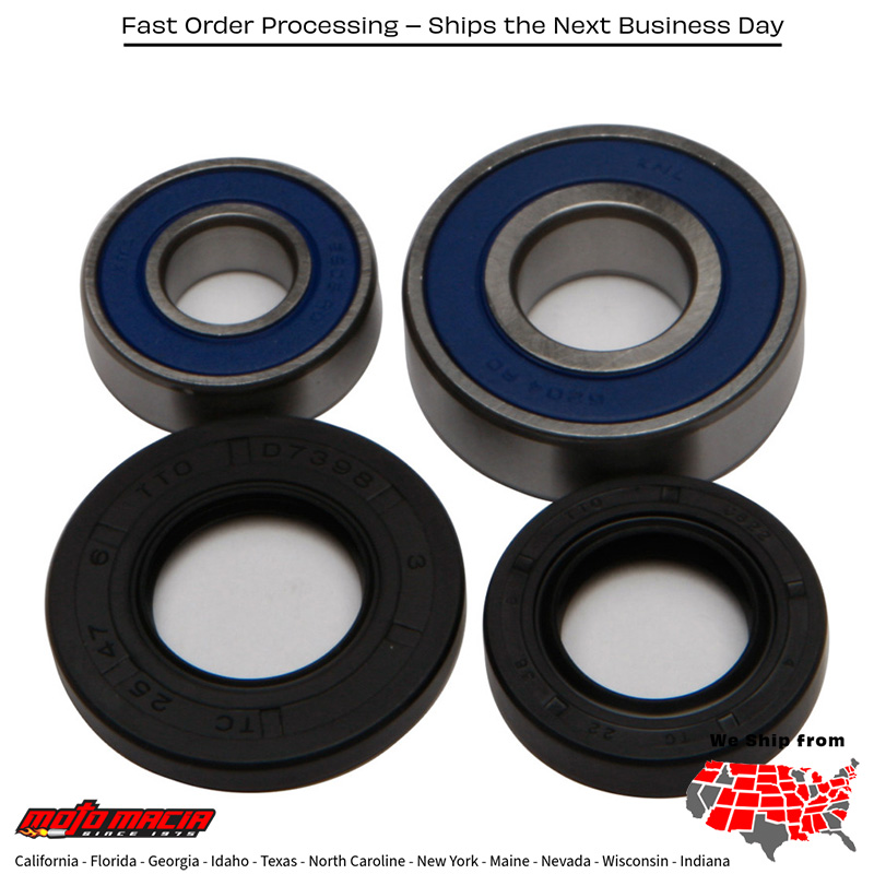 All Balls WHEEL BEARING KIT Polaris Sawtooth 2006-2007 Polaris Phoenix 200 2006-2024