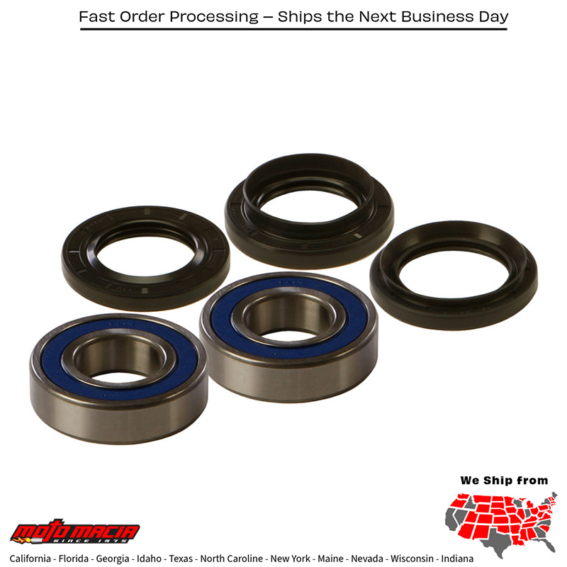 All Balls WHEEL BEARING KIT Yamaha YXZ 1000 R 2016-2016 Yamaha YXR450F Rhino 450 2006-2009 Yamaha YXR700F Rhino 700 2008-2013 Yamaha YXR660F Rhino 660 2004-2007 Yamaha YXZ 1000R SE 2016-2016