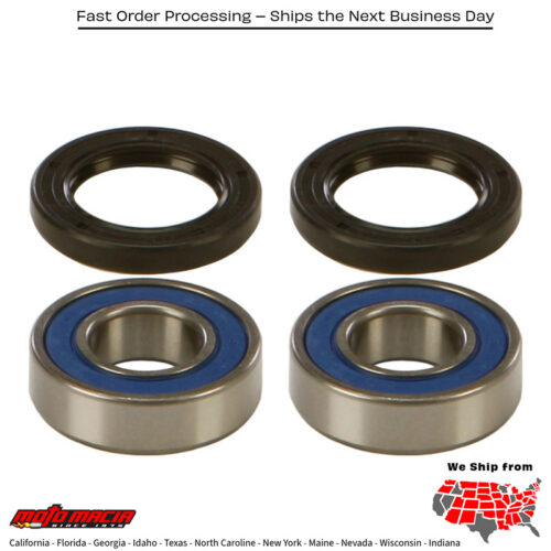 All Balls  FRONT WHEEL BEARING KIT Honda CBR600RR 2007-2022 Honda CBR600RA ABS 2009-2019 Honda CRF1100L Africa Twin 2020-2022 Honda CBR600RRA ABS 2022-2022