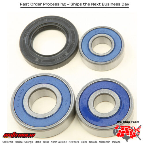 All Balls  REAR WHEEL BEARING/SEAL KIT Yamaha Rage 2007-2007 Yamaha Nytro 2007-2007 Yamaha Nytro ER 2007-2007 Suzuki TU250X 2009-2019 Suzuki GN125E 1982-1997 Yamaha Attak GT 2007-2007 Polaris 600 IQ Touring HO 136" 2007-2007 Polaris 600 IQ