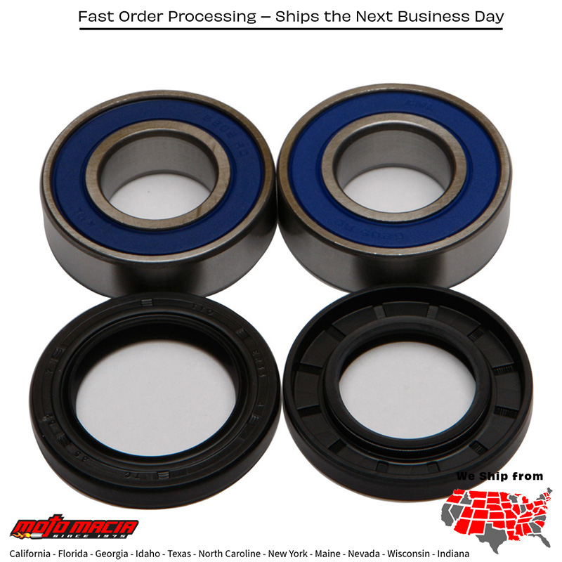 All Balls WHEEL BEARING & SEAL KIT BMW F800R 2009-2013 BMW R1200GS 2004-2013 BMW R1200R 2006-2014 BMW R1200RT 2005-2014 BMW F800S 2006-2008 BMW Hp2 Enduro 2006-2006 BMW R1200ST 2005-2007 BMW F800ST 2006-2012 BMW Hp2 Megamoto 2007-2008 BMW