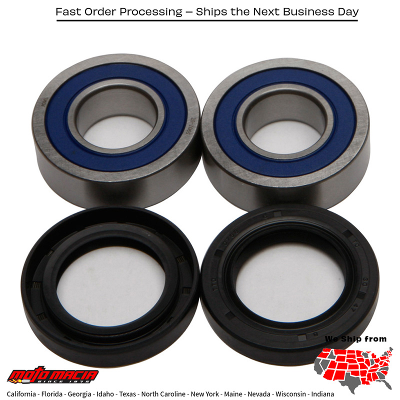 All Balls WHEEL BEARING & SEAL KIT Honda CBR600RR 2003-2006 Honda RVT1000R RC51 2000-2006
