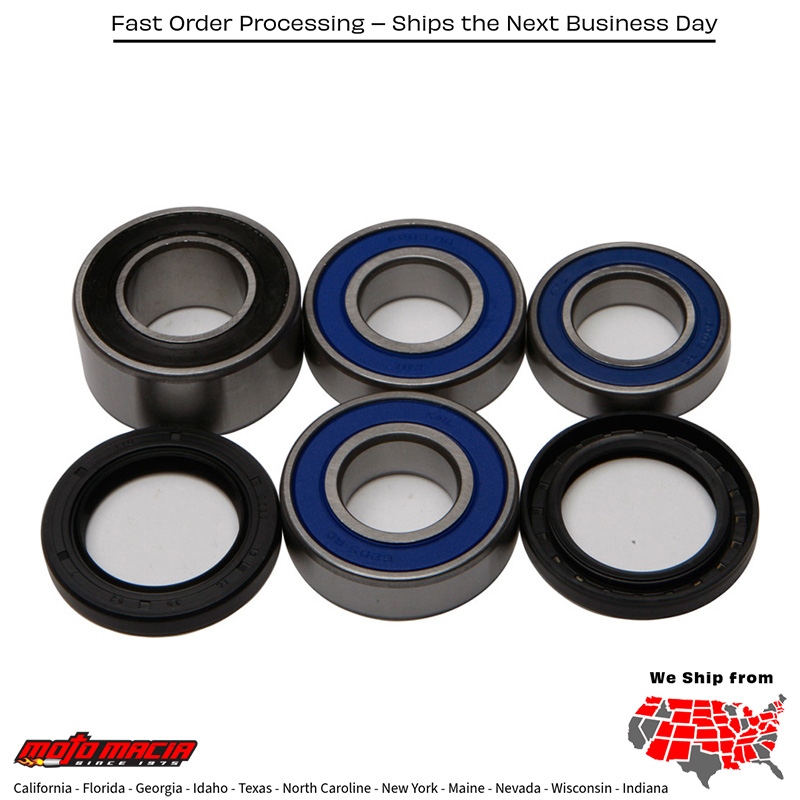 All Balls WHEEL BEARING & SEAL KIT Honda RVT1000R RC51 2000-2006 Honda CBR954RR 2002-2003 Honda CBR929RR 2000-2001