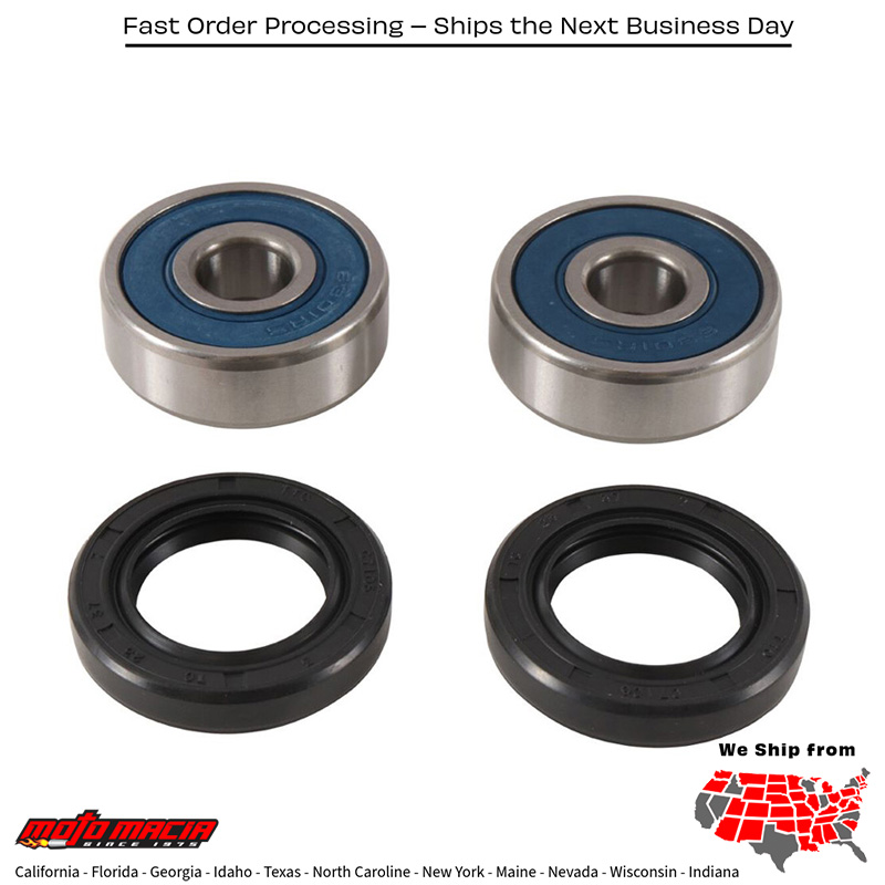 All Balls WHEEL BEARING & SEAL KIT Honda MSX125 Grom 2014-2022 Honda Z125 Monkey 2019-2021 Honda MSX125A Grom ABS 2018-2022 Honda Z125A Monkey ABS 2019-2022