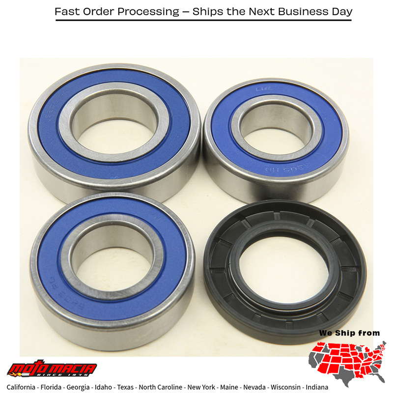 All Balls REAR WHEEL BEARING KIT KTM 690 Duke 2014-2018 Husqvarna Vitpilen 701 2018-2018 Husqvarna Svartpilen 701 2019-2020