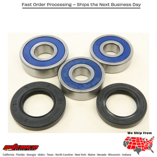 All Balls  WHEEL BEARING & SEAL KIT Honda CBR500RA ABS 2014-2021 Honda CB500FA ABS 2014-2021 Honda CB500XA ABS 2015-2018 Honda CB500X 2013-2018 Honda CBR500R 2013-2020 Honda CB500F 2013-2019