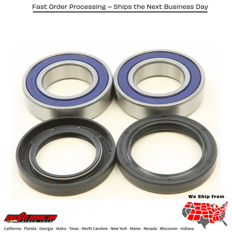 All Balls WHEEL BEARING & SEAL KIT Yamaha YFZ50 2017-2023 Yamaha YFM90R Raptor 2016-2023 Yamaha YFM90G Grizzly 2019-2023