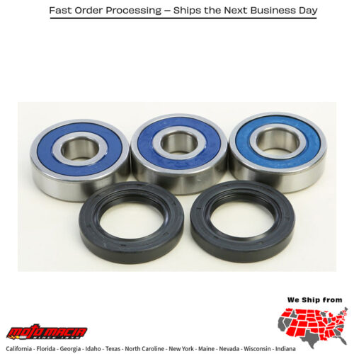 All Balls  REAR WHEEL BEARING KIT Honda CMX500 Rebel 500 2017-2022 Honda CMX300 Rebel 300 2017-2022 Honda CMX500A Rebel 500 ABS 2018-2022 Honda CMX300A Rebel 300 ABS 2018-2022 Honda CB500X 2019-2020 Honda CB500XA ABS 2019-2022