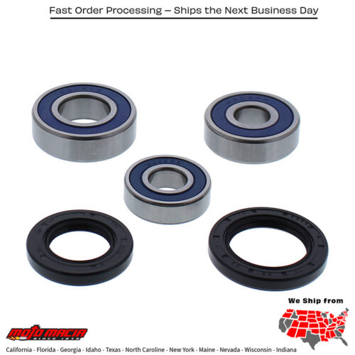 All Balls  WHEEL BEARING & SEAL KIT Kawasaki EX400 Ninja 400 2018-2022 Kawasaki Z400 ABS 2019-2022 Kawasaki EX400 Ninja 400 ABS 2018-2021