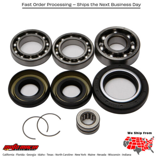 All Balls  FRONT DIFFERENTIAL BEARING AND SEAL KIT Honda TRX300 Fourtrax 1989-1989 Honda TRX300FW Fourtrax 4X4 1988-2000 Yamaha YFM400FB Big Bear 4WD [SRA] 2000-2001 Yamaha YFM400FA Kodiak 4WD [SRA] 1999-1999 Yamaha YFM350FX Wolverine 4WD [