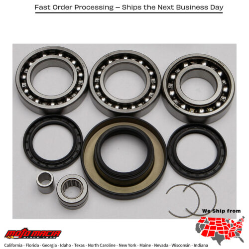 All Balls  REAR DIFFERENTIAL BEARING AND SEAL KIT Honda TRX500FA Rubicon [SRA] 2001-2004 Honda TRX500FGA Rubicon GPScape [SRA] 2004-2004 Honda TRX450FE Foreman ES [SRA] 2002-2004 Honda TRX450FM Foreman S [SRA] 2002-2004 Honda TRX400FW Forem