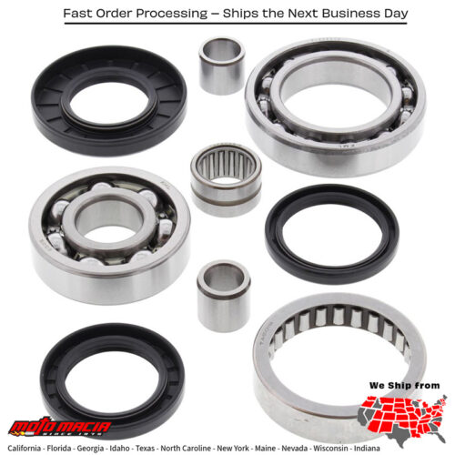 All Balls  REAR DIFFERENTIAL BEARING AND SEAL KIT Kawasaki KVF400B Prairie 2X4 [SRA] 1998-1998 Kawasaki KVF400A Prairie 4X4 [SRA] 1997-1998 Kawasaki KVF300B Prairie 2X4 [SRA] 1999-2002 Kawasaki KVF300 Prairie 4X4 [SRA] 1999-2002 Kawasaki KV