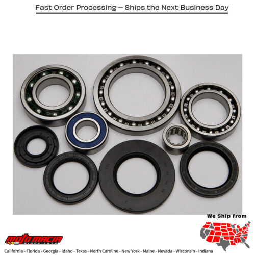 All Balls  REAR DIFFERENTIAL BEARING AND SEAL KIT Arctic Cat 454 2x4 1997-1998 Arctic Cat 454 4X4 1996-1998 Arctic Cat 500 4X4 Auto 2000-2001 Arctic Cat 400 4X4 1998-2001 Arctic Cat 400 2X4 1998-2001 Suzuki LT-F500F QuadRunner 4X4 [SRA] 199