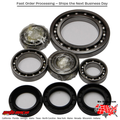 All Balls  REAR DIFFERENTIAL BEARING AND SEAL KIT Suzuki LT-F250 Ozark [SRA] 2002-2014 Suzuki Lt-Z250 QuadSport Z 2004-2009