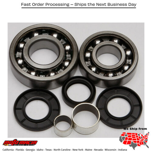 All Balls  FRONT DIFFERENTIAL BEARING AND SEAL KIT Polaris Sportsman 500 Rse 4x4 2000-2000 Polaris Worker 335 1999-1999 Polaris Scrambler 500 4X4 1999-2009 Polaris Sportsman 500 HO 2X4 2001-2004 Polaris Sportsman 6X6 500 2000-2008 Polaris D