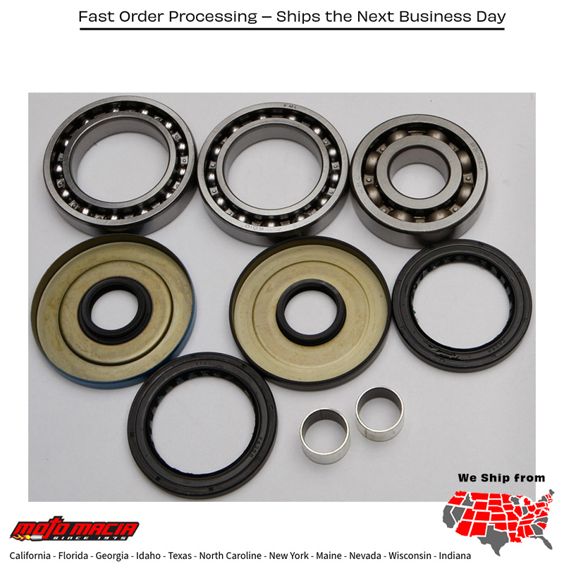 All Balls REAR DIFFERENTIAL BEARING AND SEAL KIT Polaris Sportsman 700 Efi 4x4 2005-2007 Polaris Sportsman 800 EFI 2005-2008 Polaris Magnum 330 4X4 2003-2005 Polaris Sportsman 700 4x4 2005-2006 Polaris Magnum 330 2X4 2003-2005 Polaris Spor